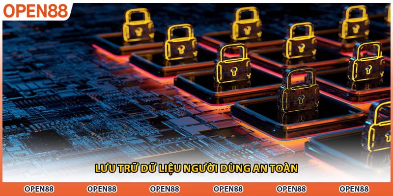 Lưu trữ dữ liệu người dùng an toàn
