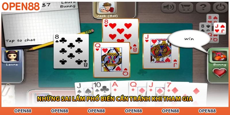 Những sai lầm phổ biến cần tránh khi tham gia